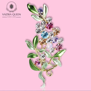 VQ Flower Brooch